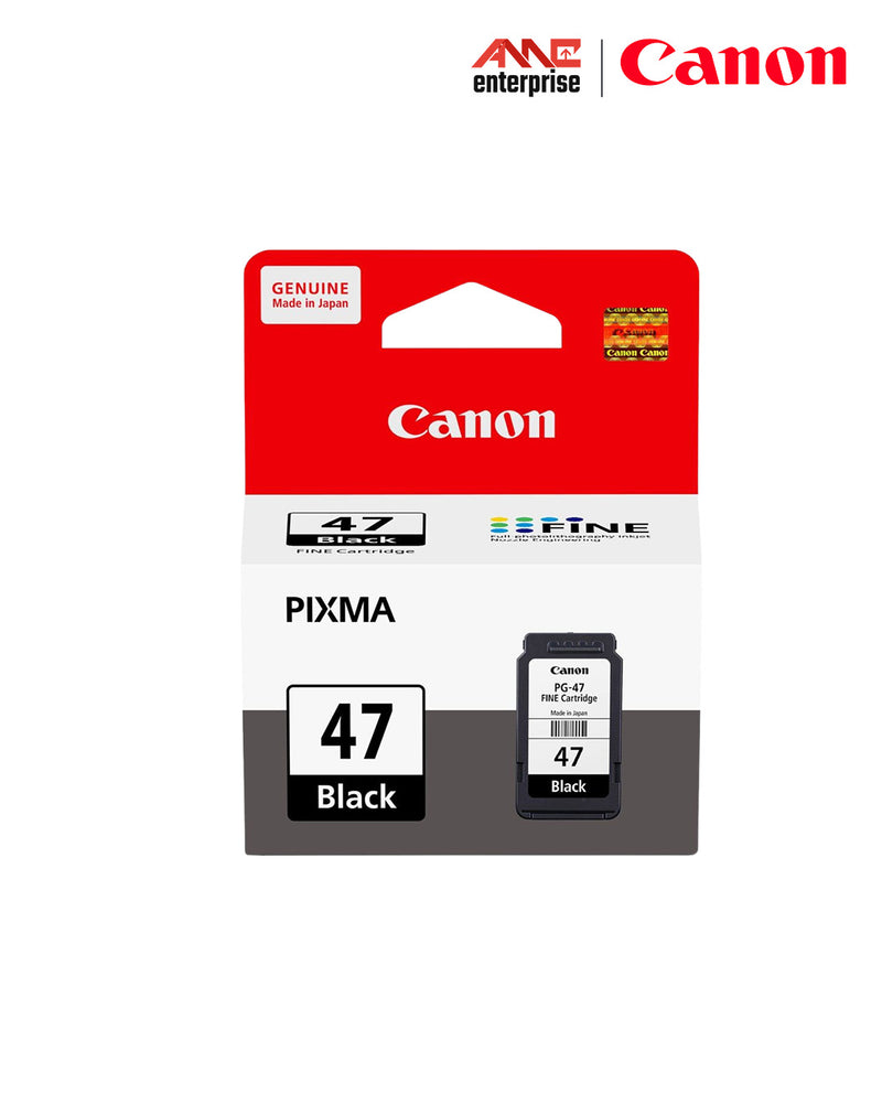 Genuine Original Ink Canon Pixma PG 47 (Black)