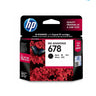 Genuine HP 678 Ink Advantage Cartridge - Black