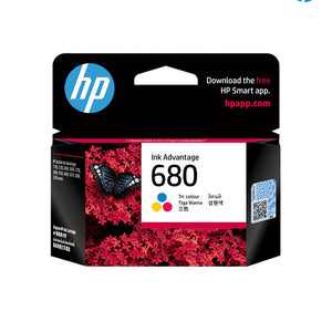 Genuine HP 680 Ink Advantage Cartridge (Tri-Colour)