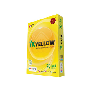 IK Yellow A4 Multifunction Business Paper 70GSM 450 sheets