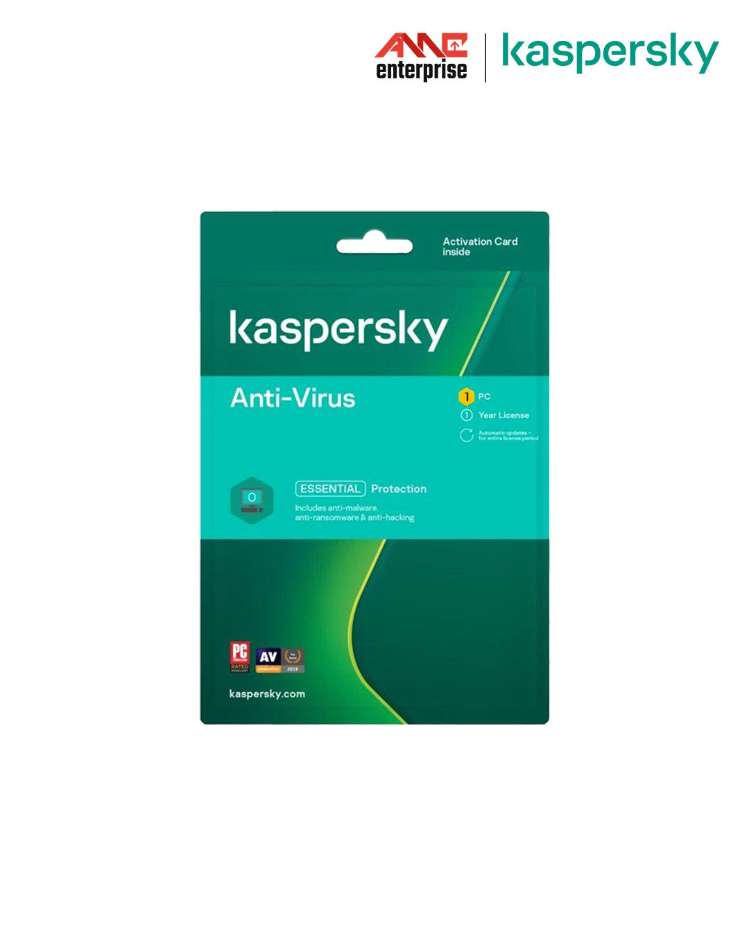 Kaspersky Anti-Virus 2021 (1 Year) [1 PC}