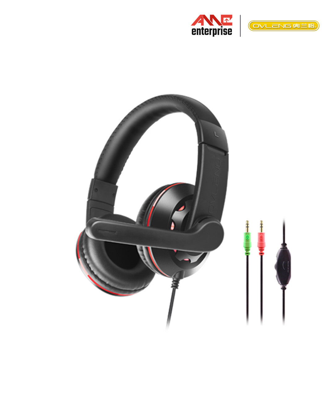 OVLENG Gaming Headphone X5 Series For PC Devices with 3.5mm jack
