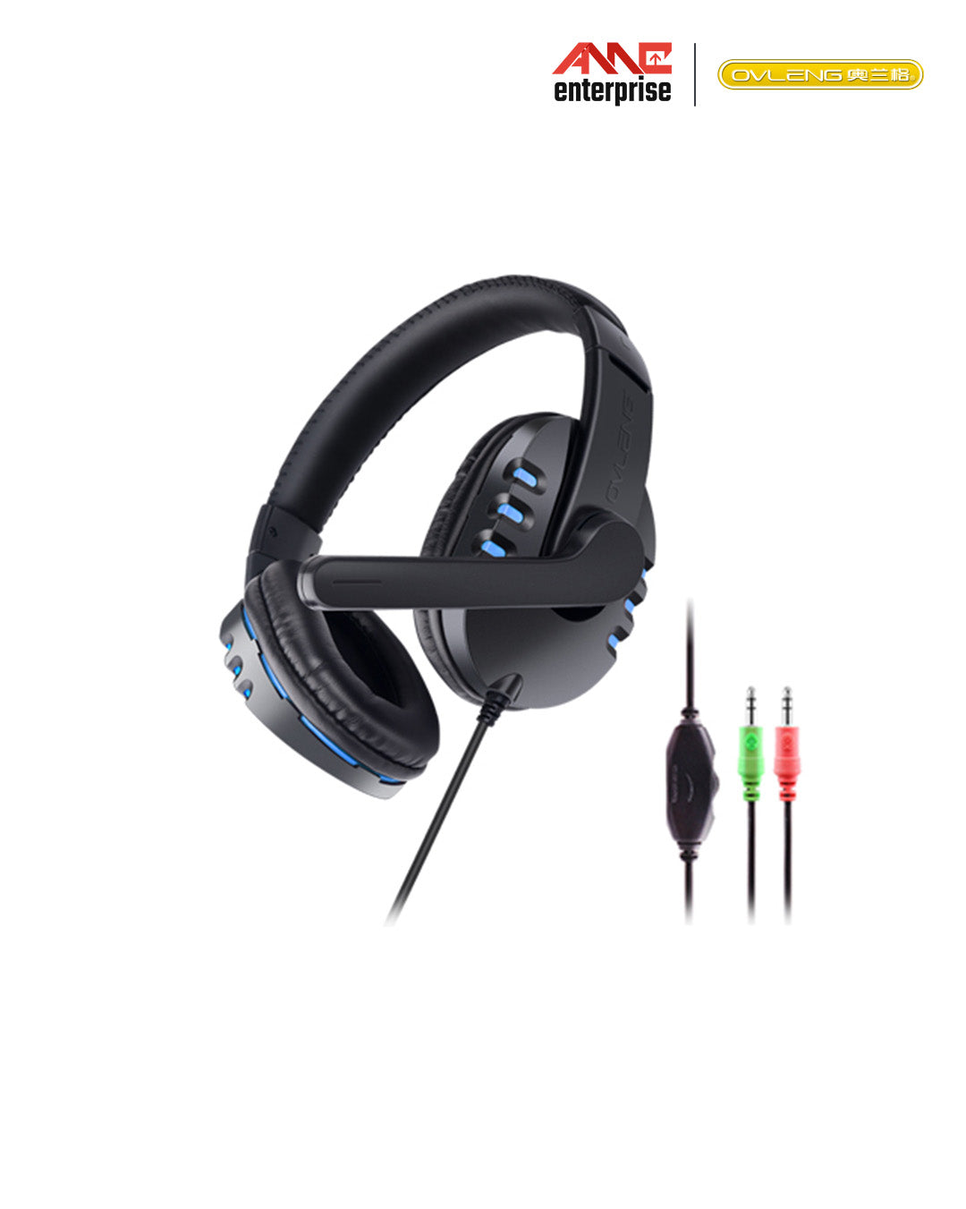 OVLENG Gaming Headphone X6 Series For PC Devices with 3.5mm jack