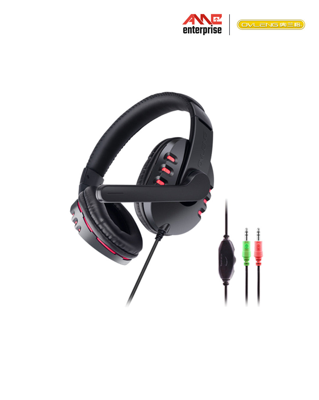 OVLENG Gaming Headphone X6 Series For PC Devices with 3.5mm jack