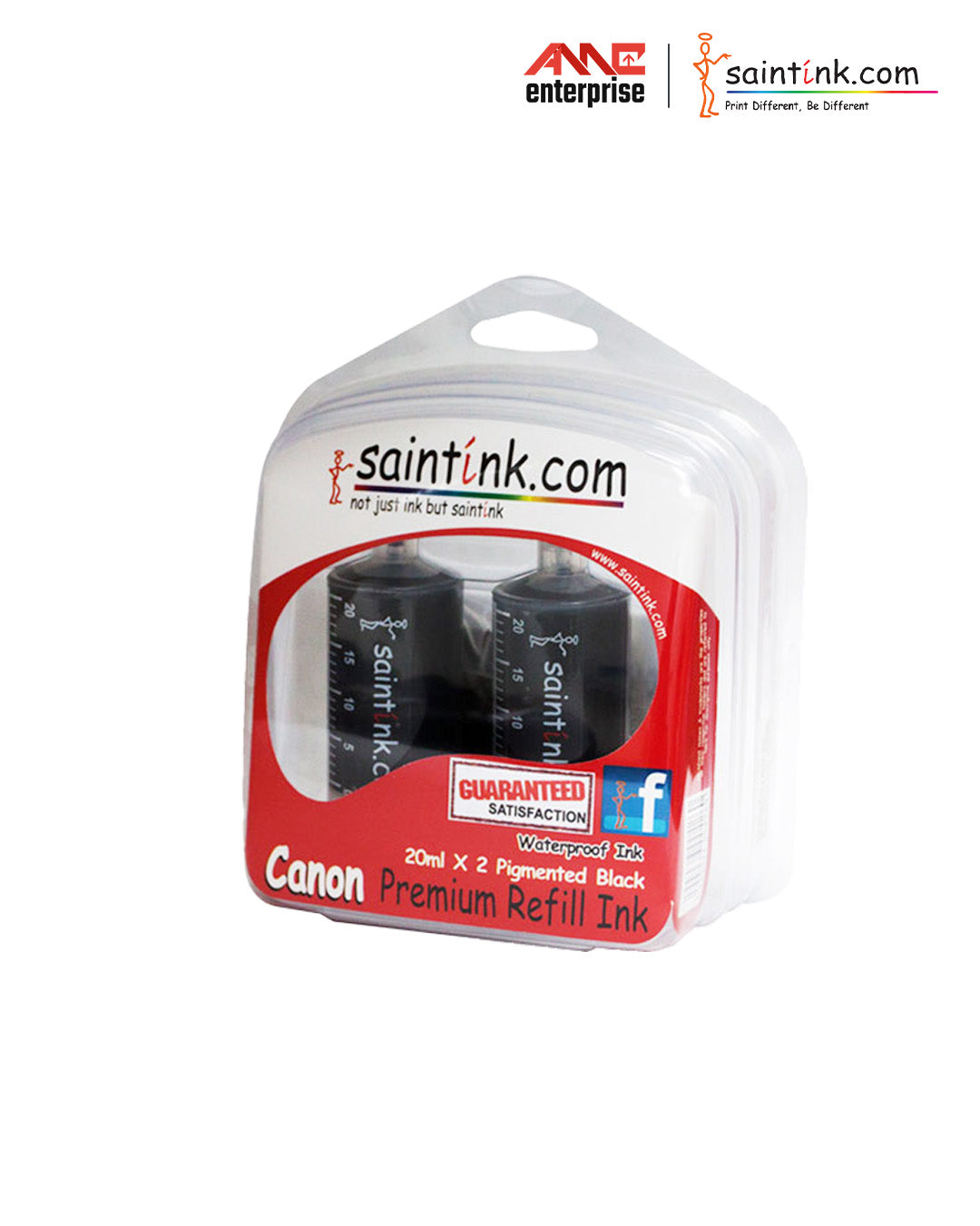 SAINTINK Premium Refill Pack for Canon [Black]