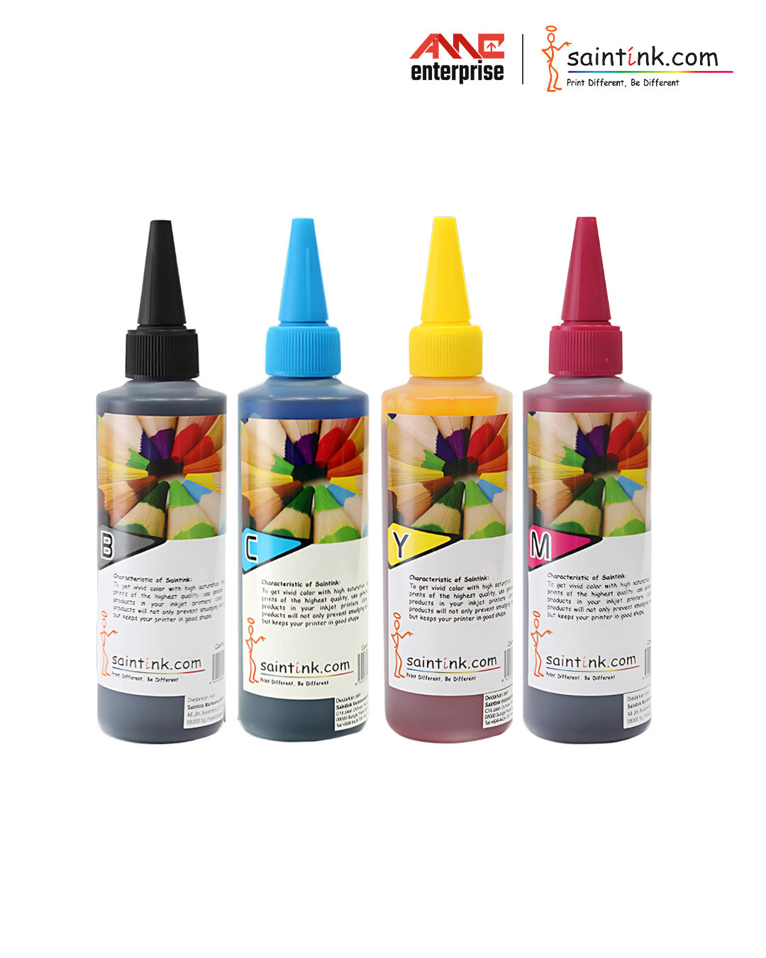 SaintInk Refill Ink 100ml (One Set)