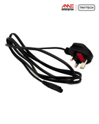 Tinytech 2 Hole Power Cord With Fuse For Laptop Printer