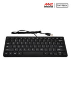 Tinytech KB-MN902/U 78Keys Mini Computer Keyboard Ultra Slim Chocolate Key-caps Design