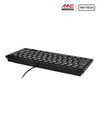 Tinytech KB-MN902/U 78Keys Mini Computer Keyboard Ultra Slim Chocolate Key-caps Design