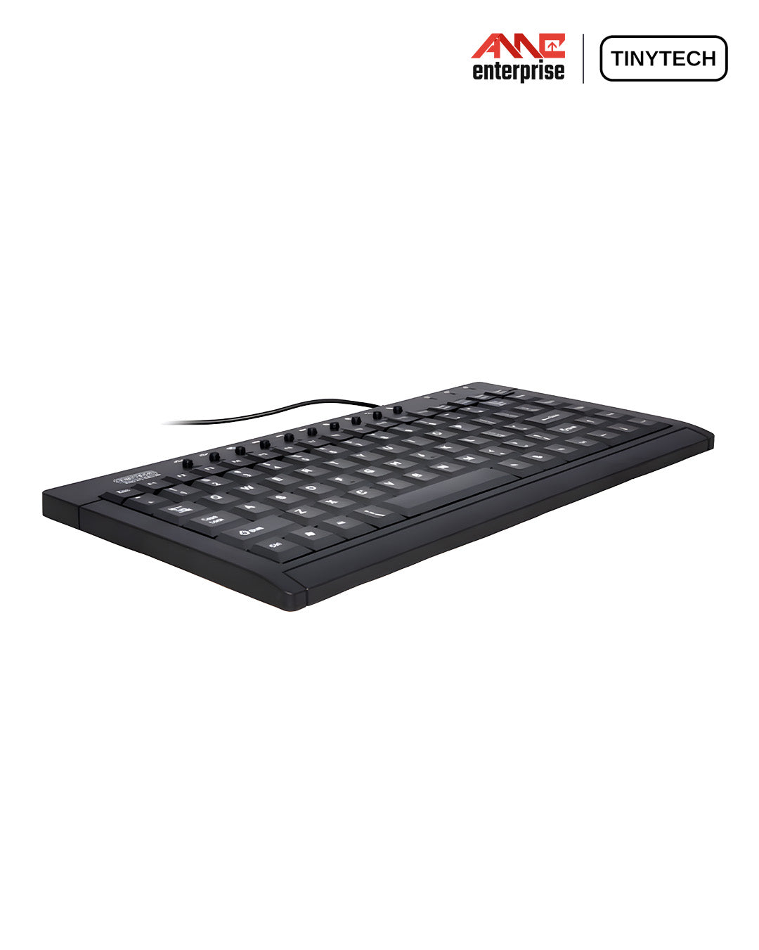 Tinytech KB-MN903/U Mini Computer Keyboard with extra 10 Multimedia Hot Button
