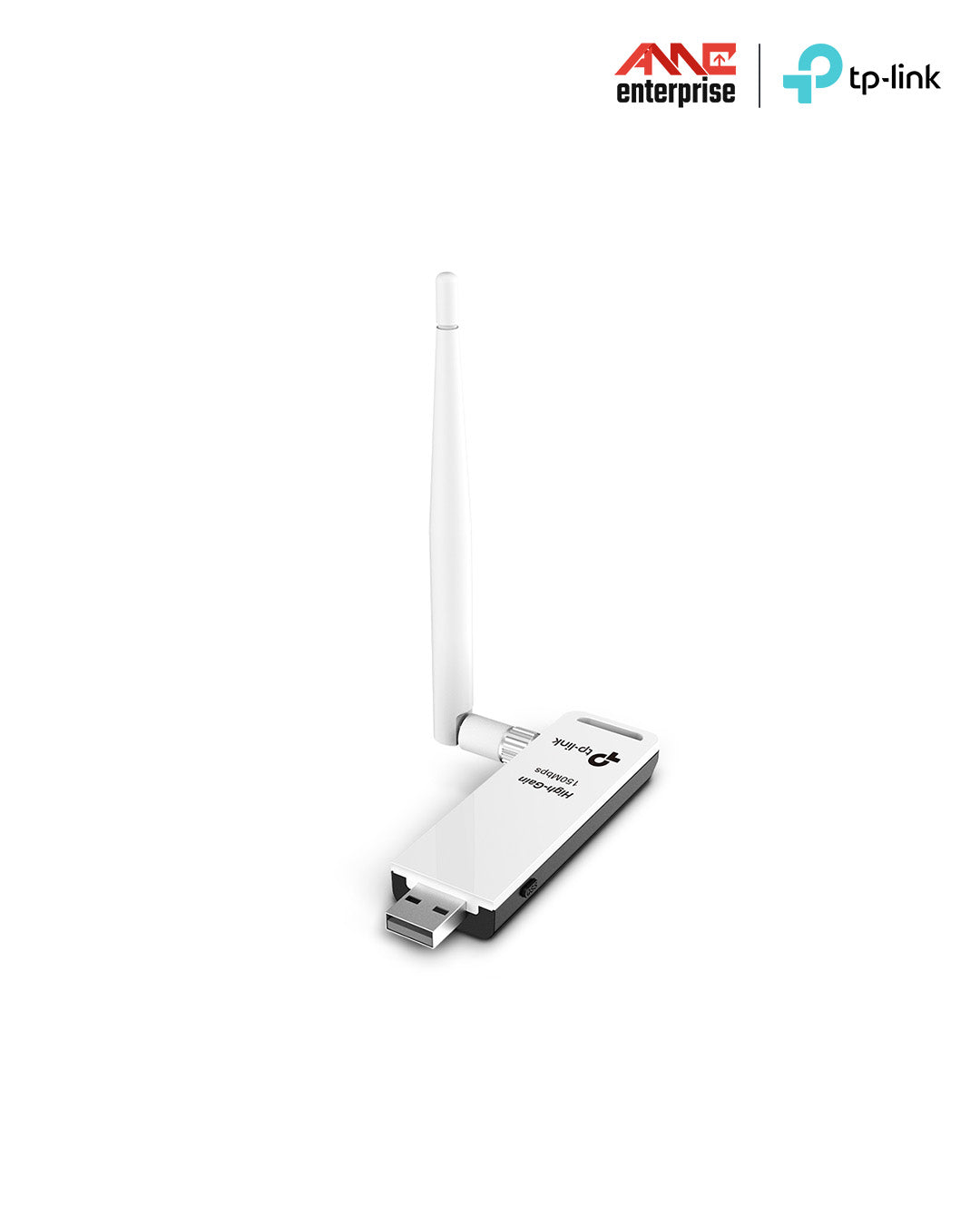 TP-Link 150Mbps High Gain Wireless USB Adapter TL-WN722N