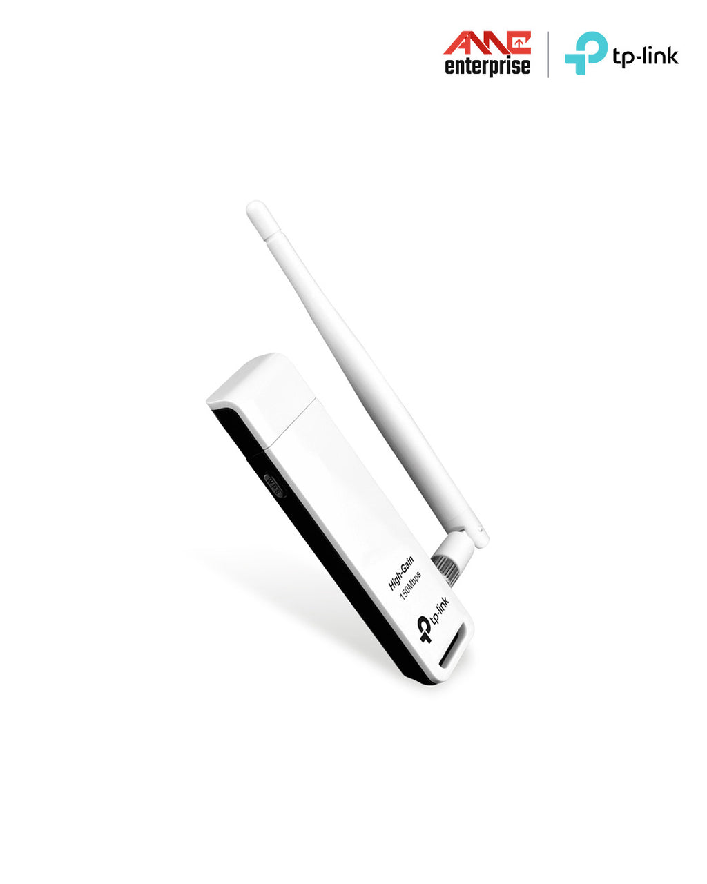 TP-Link 150Mbps High Gain Wireless USB Adapter TL-WN722N