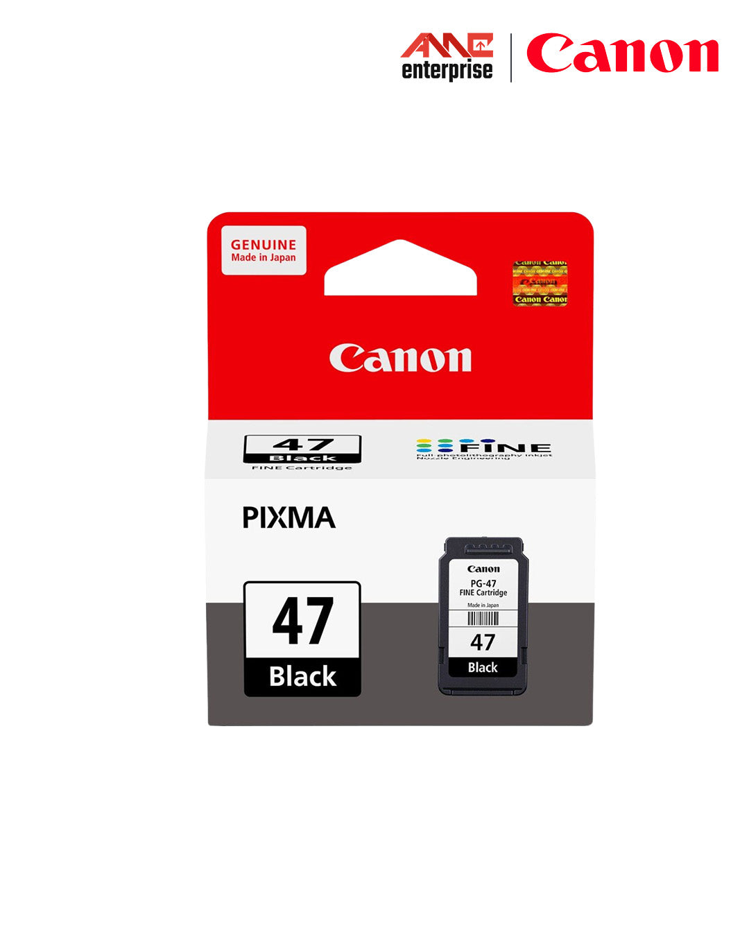 Genuine Original Ink Canon Pixma PG 47 (Black)